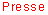 active menu element: presse_fr